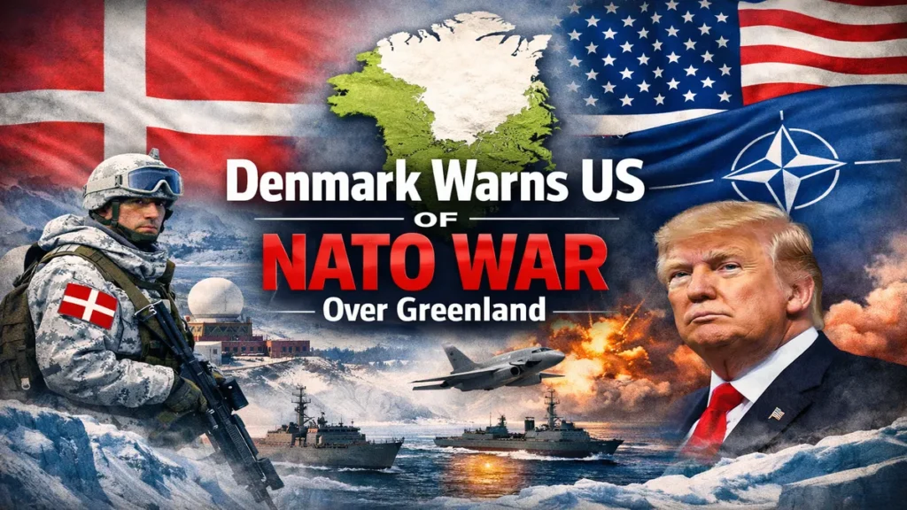 Denmark Warns US Of NATO War Over Greenland
